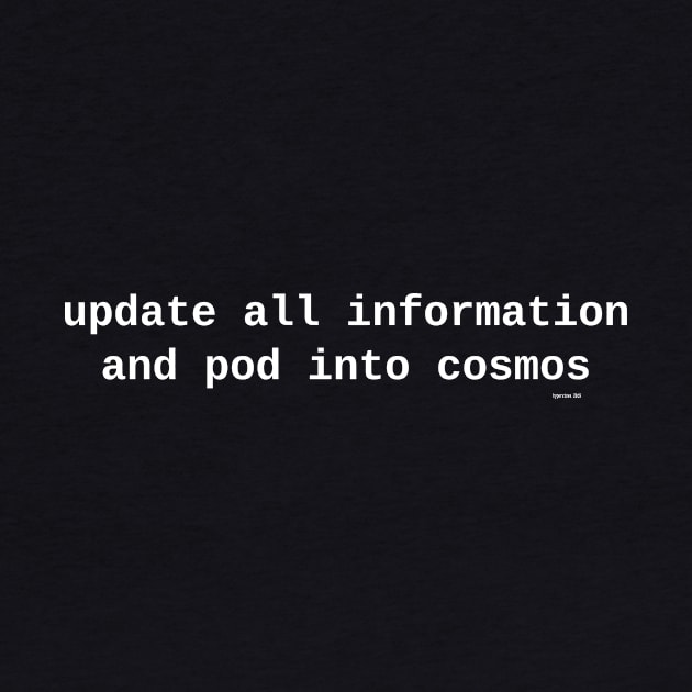 update all information and pod into cosmos by hypervines